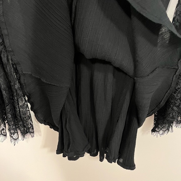 L*Space Swimwear Burning Sun Tunic Black S - Picture 13 of 16